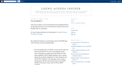 Desktop Screenshot of loewe.blogspot.com