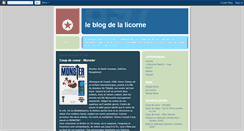 Desktop Screenshot of licornebd.blogspot.com