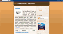 Desktop Screenshot of csinaldmagadlakasfelujitas.blogspot.com