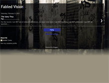 Tablet Screenshot of fabledvision.blogspot.com