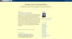 Desktop Screenshot of jordanfayecontemporary.blogspot.com