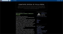 Desktop Screenshot of comitatovillarosa.blogspot.com