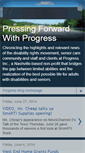 Mobile Screenshot of pressingforwardwithprogress.blogspot.com