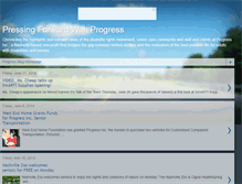 Tablet Screenshot of pressingforwardwithprogress.blogspot.com