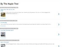 Tablet Screenshot of bythemapletree.blogspot.com