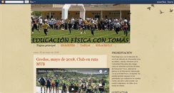 Desktop Screenshot of educacionfisicacontomas.blogspot.com