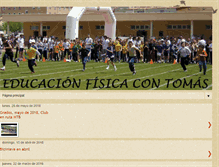 Tablet Screenshot of educacionfisicacontomas.blogspot.com