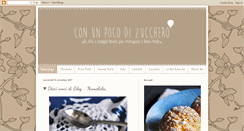 Desktop Screenshot of conunpocodizucchero.blogspot.com