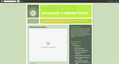 Desktop Screenshot of prevencion-maltrato-infantil.blogspot.com