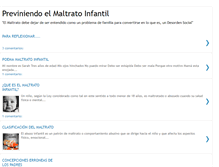 Tablet Screenshot of prevencion-maltrato-infantil.blogspot.com