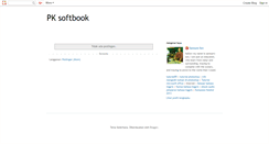 Desktop Screenshot of pksoftbook.blogspot.com