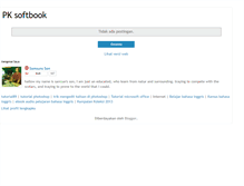 Tablet Screenshot of pksoftbook.blogspot.com