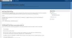 Desktop Screenshot of confidentialaccess.blogspot.com