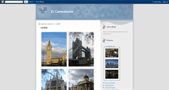Desktop Screenshot of comediante.blogspot.com