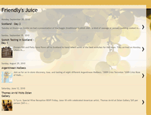 Tablet Screenshot of friendlysjuice.blogspot.com