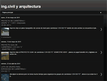 Tablet Screenshot of civil-arquitectura.blogspot.com