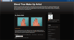 Desktop Screenshot of blendtrue-makeupartist.blogspot.com