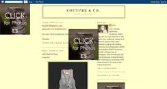 Desktop Screenshot of coutureandco.blogspot.com