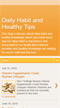 Mobile Screenshot of dailyhealthytip.blogspot.com