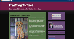 Desktop Screenshot of crawshawcreative.blogspot.com