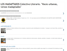 Tablet Screenshot of losinadaptadoscolectivoliterario.blogspot.com