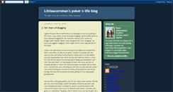 Desktop Screenshot of littleacornpoker.blogspot.com