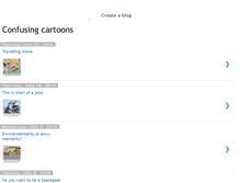 Tablet Screenshot of confusingcartoons.blogspot.com