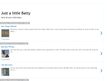 Tablet Screenshot of justalittlebatty.blogspot.com