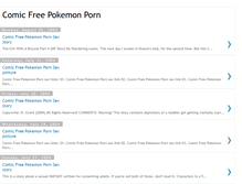 Tablet Screenshot of comic-free-pokemon-porn.blogspot.com