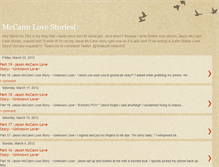 Tablet Screenshot of mccann-love-stories.blogspot.com