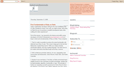 Desktop Screenshot of hytechprofessional.blogspot.com