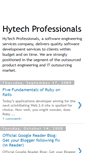 Mobile Screenshot of hytechprofessional.blogspot.com