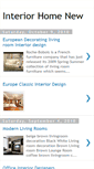 Mobile Screenshot of interiorhomenew.blogspot.com