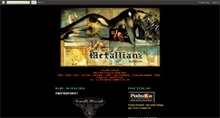 Desktop Screenshot of metallianz.blogspot.com