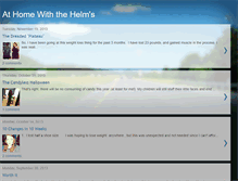 Tablet Screenshot of homewiththehelms.blogspot.com