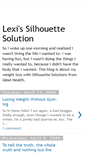 Mobile Screenshot of lexissilhouettesolution.blogspot.com