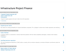 Tablet Screenshot of infrastructure-projectfinance.blogspot.com