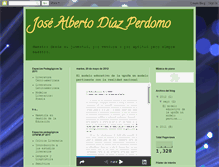 Tablet Screenshot of josealbertodiazperdomo.blogspot.com