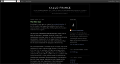 Desktop Screenshot of calle-france.blogspot.com