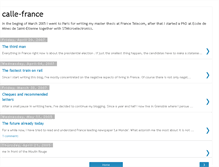 Tablet Screenshot of calle-france.blogspot.com