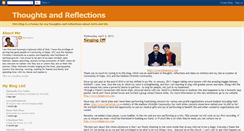 Desktop Screenshot of dancingrev-thoughtsandreflections.blogspot.com