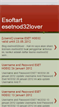 Mobile Screenshot of esetnod32lover.blogspot.com