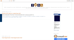 Desktop Screenshot of ibsagrants.blogspot.com