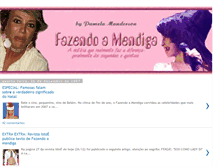 Tablet Screenshot of fazendoamendiga.blogspot.com