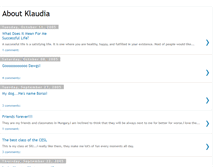 Tablet Screenshot of klaudia001.blogspot.com