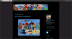 Desktop Screenshot of mundodevinetas.blogspot.com