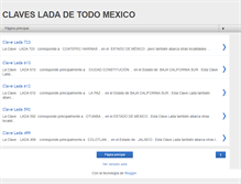 Tablet Screenshot of claveslada.blogspot.com