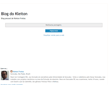 Tablet Screenshot of kleitonfreitas.blogspot.com