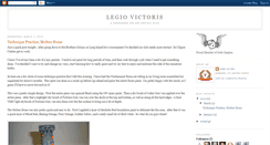 Desktop Screenshot of legiovictoris.blogspot.com