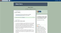 Desktop Screenshot of misterberns.blogspot.com